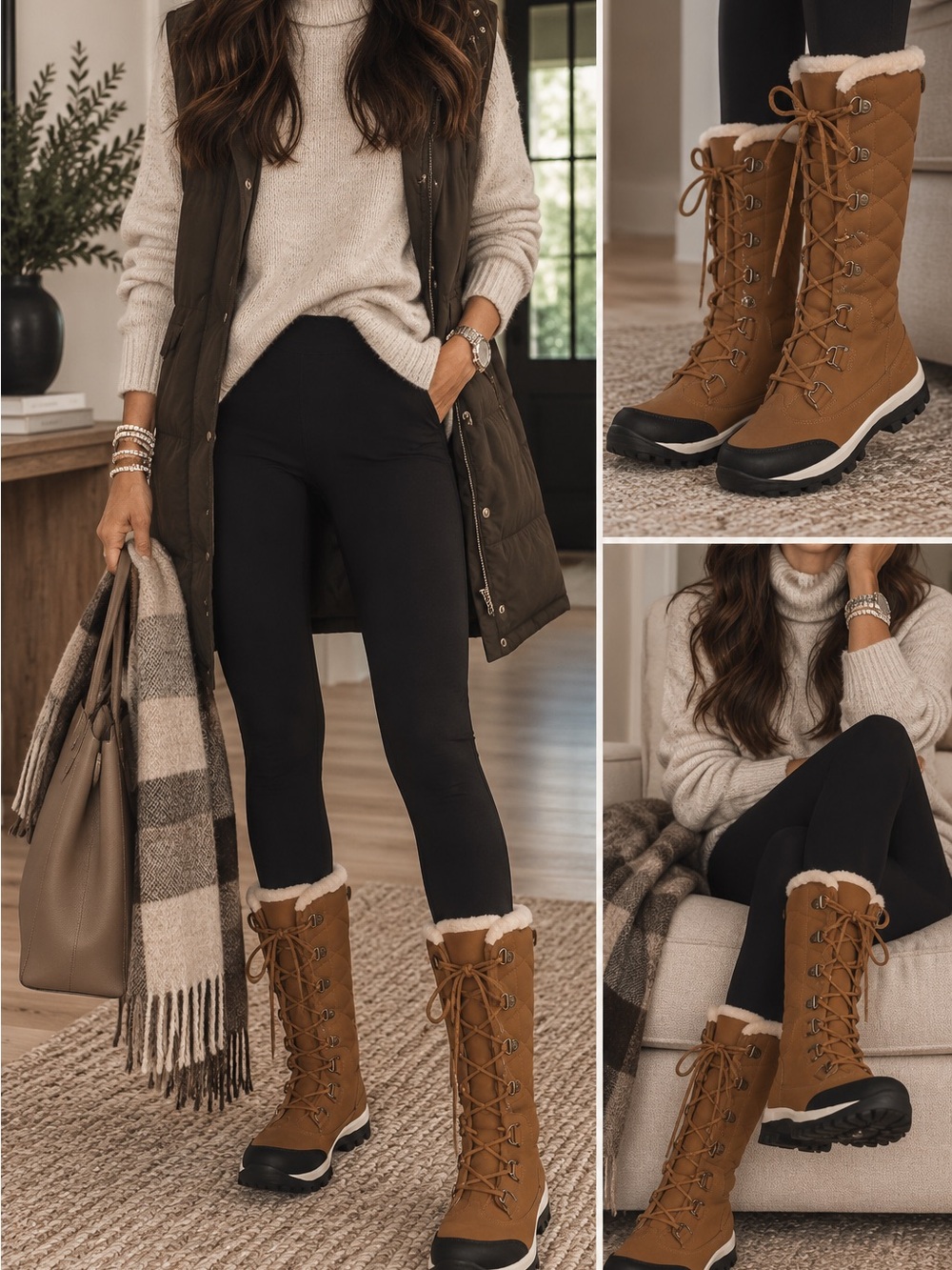 Brand new. Super warm.  Size 7. True to size. Perfect for the winter months